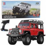 RC terepjáró LAND ROVER DEFENDER 90 1:14 piros