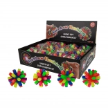 Világító pattogó tüskés labda 8 cm