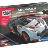 Clementoni mechanikai labor – versenyautó