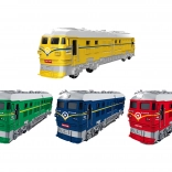 Vonat effektekkel és lendkerékkel