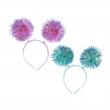 Parti fejpánt ragyogó pom-pom gömbökkel