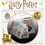 Harry Potter mintás matricák, 34 darabos készlet