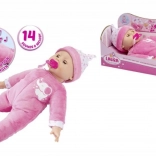 Laura baba – alvásidő interaktív baba 38 cm