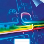 Reas-Pack iskolai füzet A5, vonalazatlan, 10 lap, kék