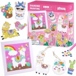 Gyémánt Festő Készlet: Lámák