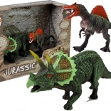 Dinoszaurusz figura készlet - Spinosaurus, Triceratops