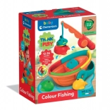 Logikai horgászjáték bottal és csónakkal CLEMENTONI