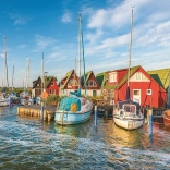 Ravensburger puzzle Színes kikötő Németországban 1000 darab