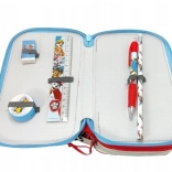 Háromszintes, teljesen felszerelt tolltartó – Mancs őrjárat