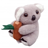 Plüss koala medál karabinerrel 12 cm
