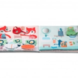 textil didaktikai könyv Alice rókával – jó reggelt