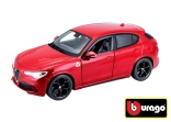 Bburago 1:24 Alfa Romeo Stelvio piros 18-21086R