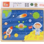 fa űr témájú kirakó 24 darabbal VIGA