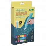 WIKY 3D tollhoz való pótbetétek – 15 szín készlet (3 m)