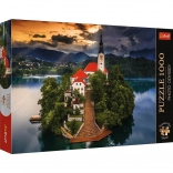 Puzzle TREFL Premium Plus Photo Odyssey – Bledi-tó, 1000 darab