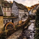 RAVENSBURGER 1000 darabos puzzle Németország képeslap