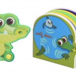 Interaktív készlet Krokodil – játék és könyv alkalmazással
