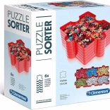 Clementoni puzzle válogató – 6 rekeszes készlet