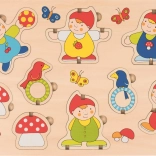 Goki fa beillesztő és 3D modell Törpék