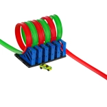 Gyermek versenypálya ötszörös hurokkal