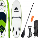 Enero paddleboard 275 × 76 × 10 cm zöld/fekete/fehér
