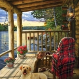 Cobble Hill puzzle Fa terasz 1000 darab