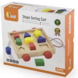 Fa formaberakó - kiskocsi