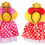 Karneváli készlet egér pöttyökkel