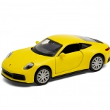 fém modell Welly Porsche 911 Carrera 4S 1:34 piros