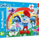 Puzzle 24 maxi – törpös nap – The Smurfs
