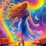 Puzzle Színes út 1000 darab