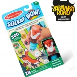 Sticker WOW! bélyegzős matricák – rókakoma