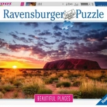 1000 darabos puzzle Ayers Rock Ausztrália