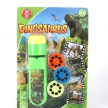 Zseblámpa és projektor – dinoszaurusz