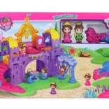 Mesebeli kastély kiegészítőkkel gyerekeknek