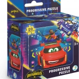 Puzzle Batkerekek Redbird 20 darabos