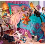 Rosszcsont kiskutyák 1000 darabos puzzle