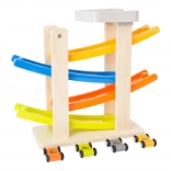 Klip-klap pálya 4 kisautóval