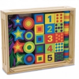 Nagy gyöngyök fűzéshez gyerekeknek