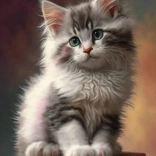 Gyémántmozaik – kiscica a könyveken