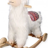 Hintázó alpaka kerekekkel