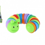 Hajlítható színes hernyó gyerekeknek