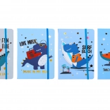 Dínós jegyzetfüzet 14,5 × 21 cm, 80 lap