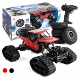 RC autó Rock Crawler 4x4 LHC012 terepjáró 2 az 1-ben – Piros