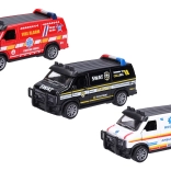 Fém autó hátrahúzós mechanikával 11 cm