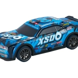 Versenyautó kék effektusokkal, 19,5 cm