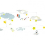 Djeco függődísz Fej a fellegekben