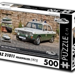 Retro autók puzzle VAZ 21011 Volkspolizei 500 darab