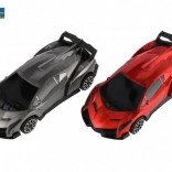 Lendkerekes versenyautó 22 cm