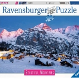 Ravensburger puzzle Mürren a Berni-felvidékről 1000 darab